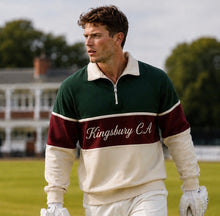 Load image into Gallery viewer, Kingsbury C A Quarter Zipper Jumper