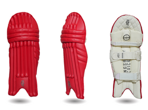 Red batting pads