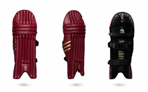 Maroon batting pads