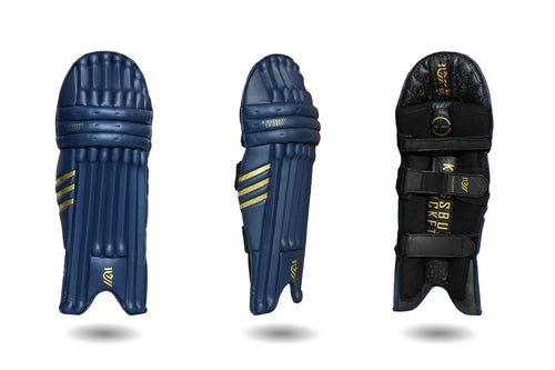 Navy blue batting pads